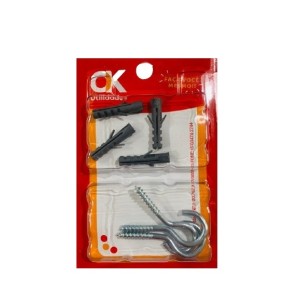 GANCHOS G E 4 BUCHAS 6MM KIT C/8 UN.