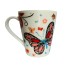 CANECA 290ML DE PORCELANA SALMO FAIXA UN. TERRAMADA