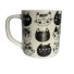 CANECA 300ML PET FAIXA UN. TERRAMADA