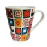 CANECA DE PORCELANA AZULEJO 290ML UN. TERRAMADA