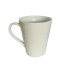 CANECA DE PORCELANA CONICA BRANCA 290ML UN.