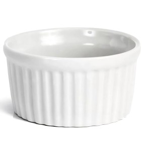 RAMEKIM MÉDIO 135ML DE PORCELANA UN. TERRAMADA