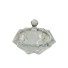 POTE DE VIDRO MINI COM TAMPA DECORATIVO UN. TOP IMPORTADORA