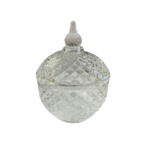 BOMBONIERE DE VIDRO PARA DECORACAO 12X10CM UN. TOP IMPORTADORA