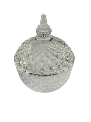 BOMBONIERE DE VIDRO PARA DECORACAO 12X10CM UN. TOP IMPORTADORA