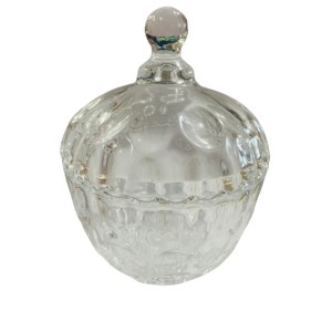BOMBONIERE DE VIDRO PARA DECORACAO 14X11CM UN. TOP IMPORTADORA