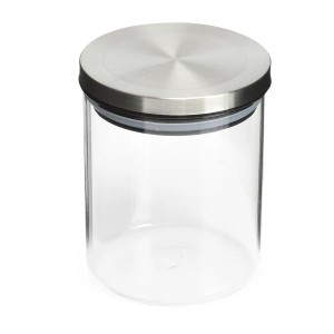 POTE HERMETICO DE VIDRO 200ML UN. FU XING