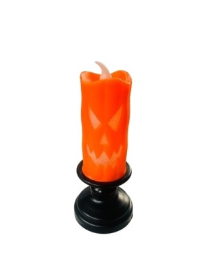 ENFEITE DE HALLOWEEN COM LUZ 13X5,5CM UN. BST COMERCIAL