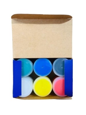 TINTA GUACHE MAIS 15ML 6 CORES UN.