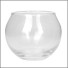 VASO DE VIDRO REDONDO 5X6CM UN.
