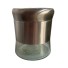 POTE HERMETICO DE VIDRO E INOX 9X10,5CM 390ML UN. FU XING
