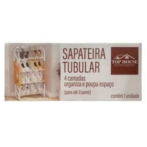 SAPATEIRA 4 ANDAR 3 CORES 45,7X18,4X70CM UN. TOP RIO