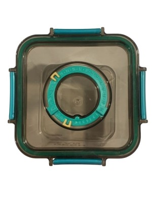 POTE HERMETICO 11.8X11.8X6.5CM 200ML UN. TOP RIO