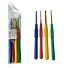 AGULHA DE CROCHE KIT C/4PCS 2,3,4,5MM UN. RIO TIJUCAS