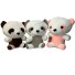 BRINQUEDO DE PELUCIA 18CM PANDA UN. RIO TIJUCAS