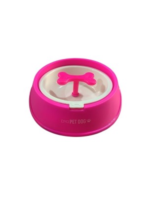 COMEDOURO PET LENTO OSSINHO COLOR UN. INGA