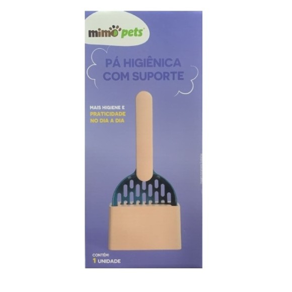 PA HIGIENICA 26,6CM COM SUPORTE PET UN. INGA