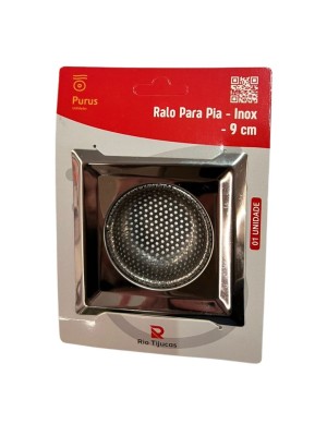 RALO PARA PIA INOX 9CM UN. RIO TIJUCAS
