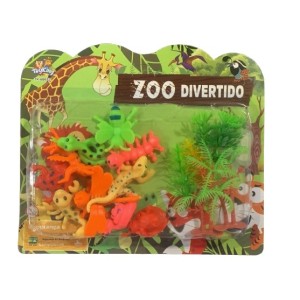 ZOO DIVERTIDO C/15PCS UN. MOHNISH IMPORTS
