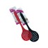 ESCUMADEIRA DE SILICONE 28CM UN. INGA