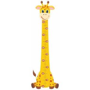 RÉGUA INFANTIL MDF GIRAFA 1,6M UN. CONECTA BRASIL