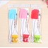 ESPATULA E PINCEL SILICONE KIT C/2PCS 27CM UN. TOP IMPORTADORA
