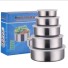 POTE INOX TAMPA PLASTICA 5 TAM UN. TOP IMPORTADORA