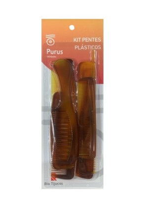 PENTE PLASTICO C/6PCS UN. RIO TIJUCAS