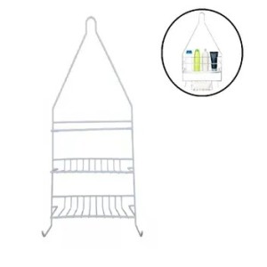 SUPORTE PARA SHAMPOO METAL 25X46CM UN. RIO TIJUCAS