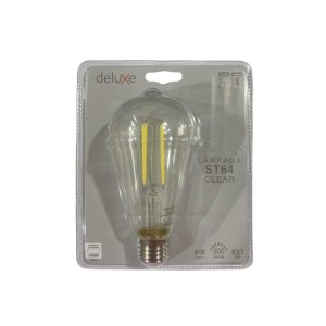 LÂMPADA DE FILAMENTO RETRÔ ST64 CLEAR 6500K 9W E27 900LM LUZ BRANCA 352211370 UN. AVANT