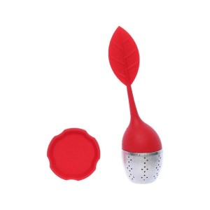 INFUSOR PARA CHA 5X15,4CM EM AÇO INOX E POLICLORETO DE VINILA UN. MULTIART