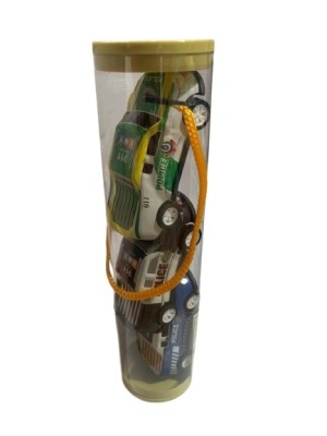 KIT CARROS DE FRICÇAO 3PCS MIKI TOY