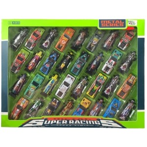 CARRO COLEÇAO SUPER RACING 32PCS MIKI TOY