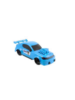Carrinho de Brinquedo Police Federal Med Azul 28 cm