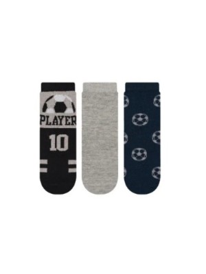 MEIA SOQUETE INFANTIL 3PARES 27-30 UN. CIA DA MEIA