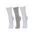 MEIA CANO MEDIO ESPORT. ADULTO 3PARES 34-39 UN. CIA DA MEIA