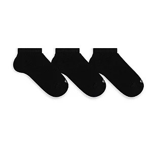 MEIA CANO CURTO ADULTO 3PARES 39-42 UN. CIA DA MEIA