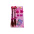 ELASTICO DE CABELO INFANTIL KIT C/7 PCS UN. GM GOLD