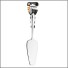 ESPATULA DE BOLO INOX 26CM UN.