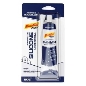 ADESIVO DE SILICONE ACETICO INCOLOR 50G UN. AEROFLEX