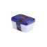 POTE RETANGULAR TRANSPARENTE 700ML KIT C/3PCS UN. ARIPLAS