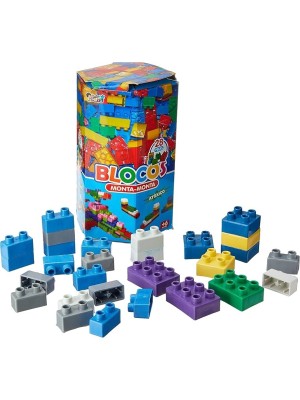 BLOCOS DE MONTAR C/28 PEÇAS PEQUENO