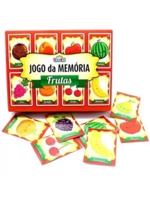 JOGO DA MEMÓRIA FRUTAS UN. 