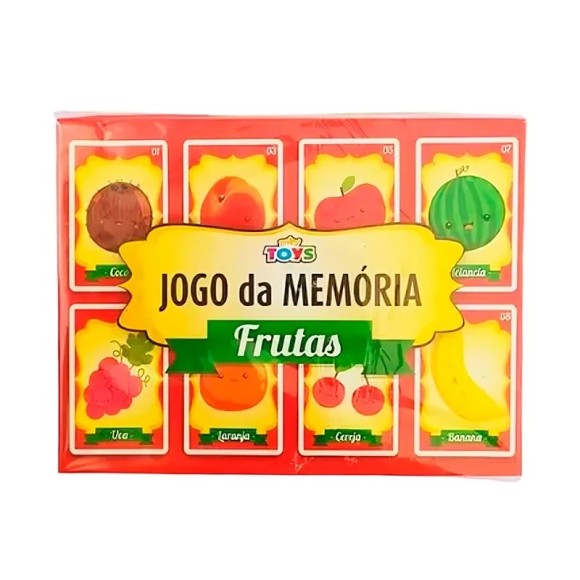 JOGO DA MEMÓRIA FRUTAS UN. 
