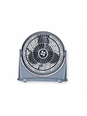 Circulador de Ar Eolos Cinza/Prata 25cm 32W 220V – Compacto e Potente