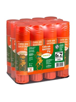 COLA BASTAO PACOTE C/12PCS 21G UN.