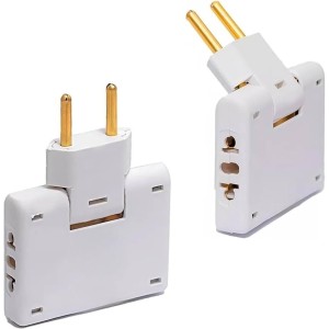 PINO ADAPTADOR DE TOMADA ARTICULADO TRES SAIDAS UN. MFP.X