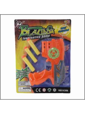 PISTOLA LANCA DARDOS C/4 PCS UN.