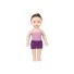 BONECA BEIJOKINHAS MORENA TOP 17X8X26CM UN. MISTER BRINQUE