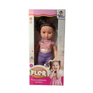 BONECA PEQUENA FLOR DALIA 30CM UN. MISTER BRINQUE